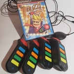 Buzz! Quiz 2-Game Bundle with Controllers (Playstation 2)