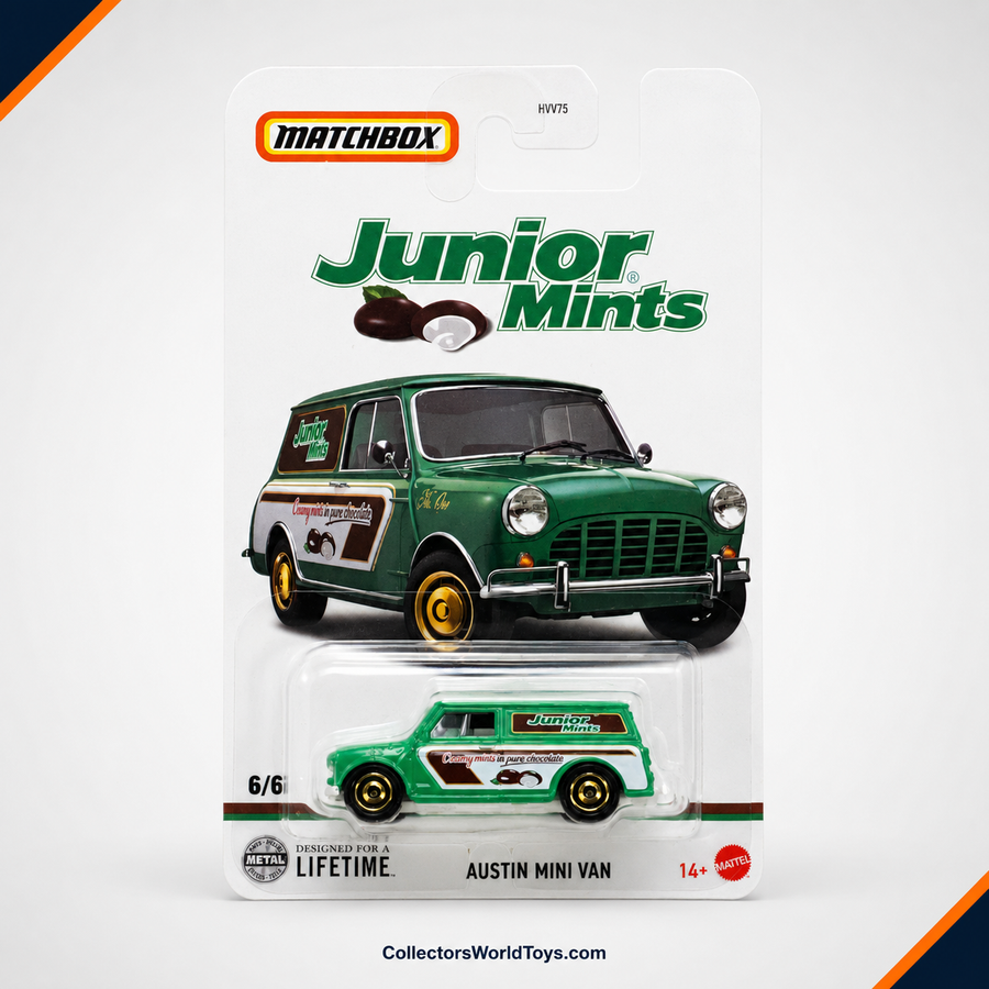 Matchbox Austin Mini Van | Candy Series 6/6