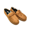 Gold Toe Mens Tie Moccasin Slippers