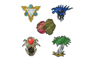 Magic: the Gathering - Allied Signets Pin Set