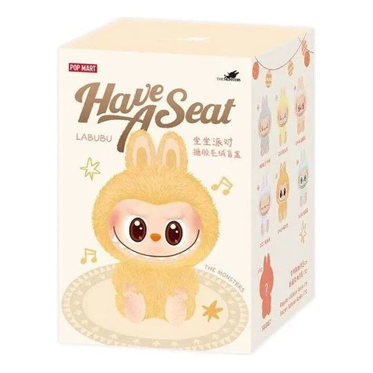 THE MONSTERS Labubu Have a Seat Series-Vinyl Plush Pendant Blind Box