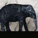 Abstract Elephant Silhouette Wall Art