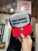 Make America Cowboy Again Trucker Hat