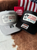 Make America Cowboy Again Trump Trucker Hat