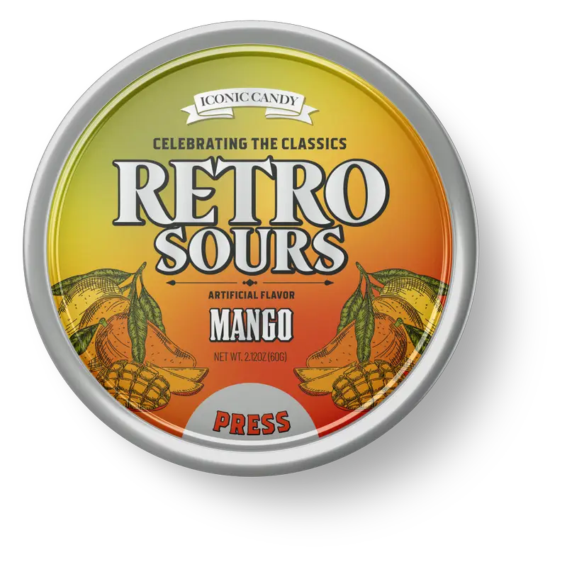 Retro Sours Mango (60g) (Canada)