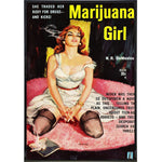 Marijuana Girl Comic Cover Print