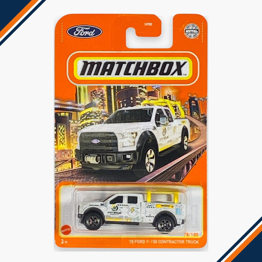 Matchbox '15 Ford F-150 Contactor Truck | Matchbox Series 78/100
