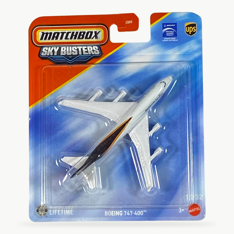 Matchbox Boeing 747-400 | Matchbox Sky Busters (UPS)