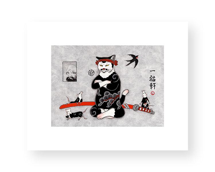 Matsu Cat Print