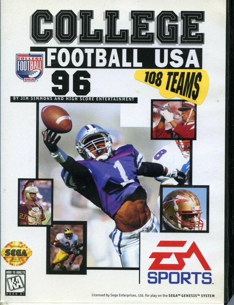 College Football USA 96 (Sega Genesis)