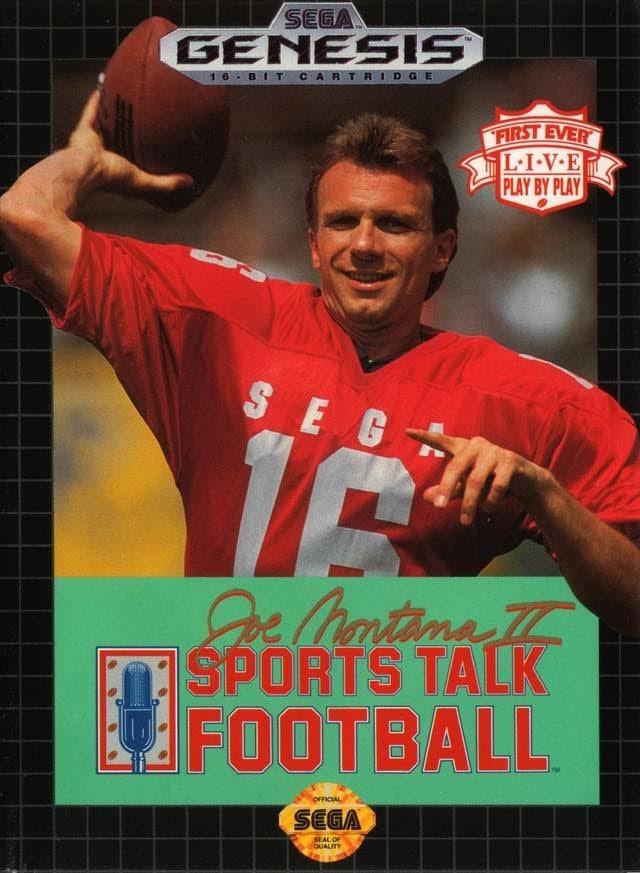 Joe Montana II: Sports Talk Football (Sega Genesis)