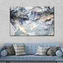 Abstract Glitter Wall Art