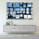 Abstract Square Mirrors Wall Art