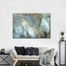 Abstract Pearlescent Layers Wall Art