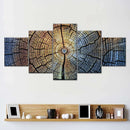 Tree Trunk Pattern Wall Art