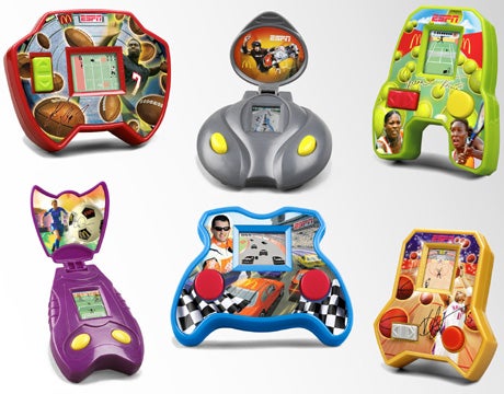 ESPN McDonald's Electronic Handheld Games Bundle (Toys)