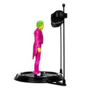 McFarlane Toys DC Retro The Joker Batman: Classic TV Series Black Light Gold Label 6-Inch Action Figure - Entertainment Earth Exclusive