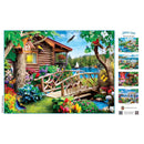 Memory Lane - Cabin Crossing 300 Piece EZ Grip Jigsaw Puzzle