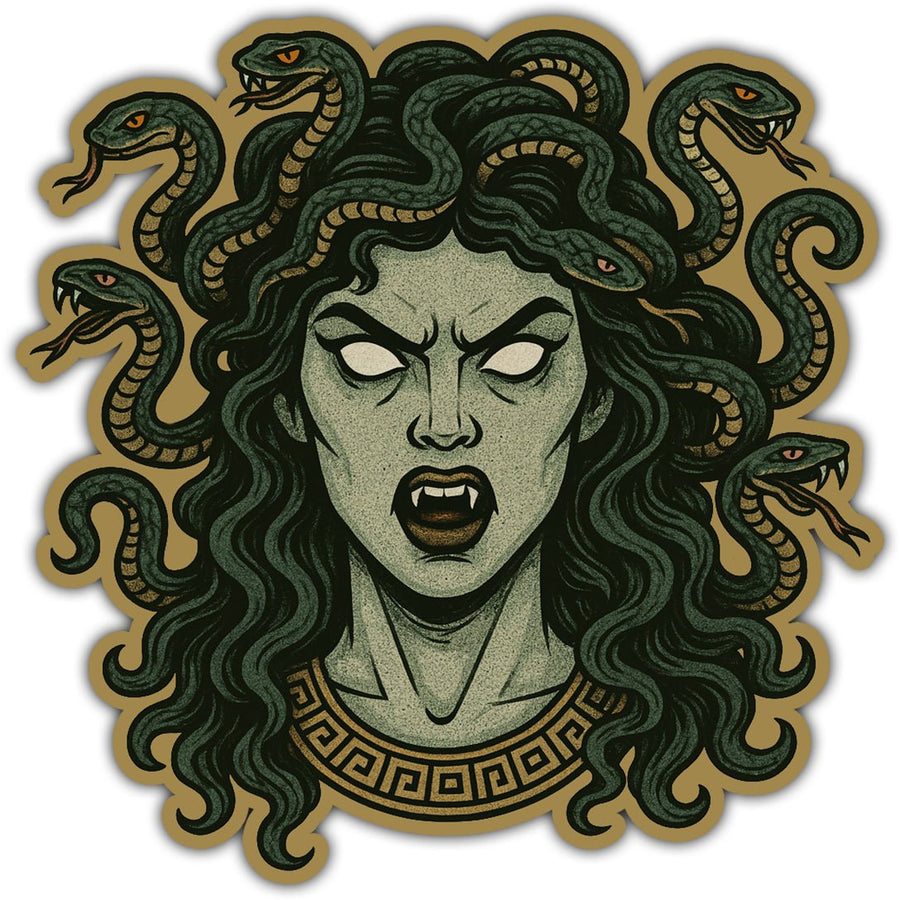 Medusa Sticker
