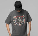 Megadeth - Hand Painted Vic Jumbo Print T-Shirt