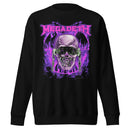 Megadeth Purple Nuclear Jumbo Print Sweatshirt