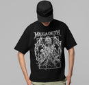 Megadeth Skeleton Wings Jumbo Print T-shirt