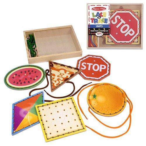 Melissa & Doug - Lace and Trace Shapes