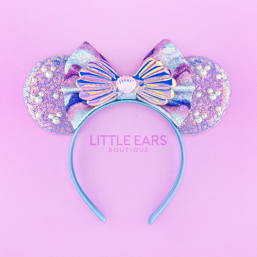 Mermaid Shells Mickey Ears