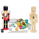 Holiday Craft Kit - Nutcracker Guard Wood Craft & Paint Kit