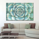 Succulent Plant Bloom Wall Art