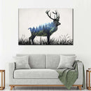 Abstract Forest Buck Wall Art