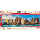 Boston, Massachusetts 1000 Piece Panoramic Jigsaw Puzzle