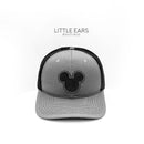 Black & Silver Trucker Hat