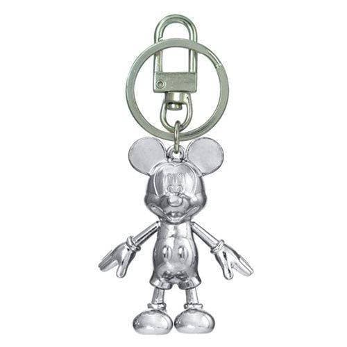 Mickey Mouse April Diamond Pewter Dangle Key Chain