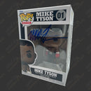 Mike Tyson signed Funko POP Figure #01 Signed By Superstars Blue Sharpie 