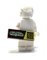 Milky White (King Size) - B3 Customs® Printed 1x3 Tile B3 Customs 