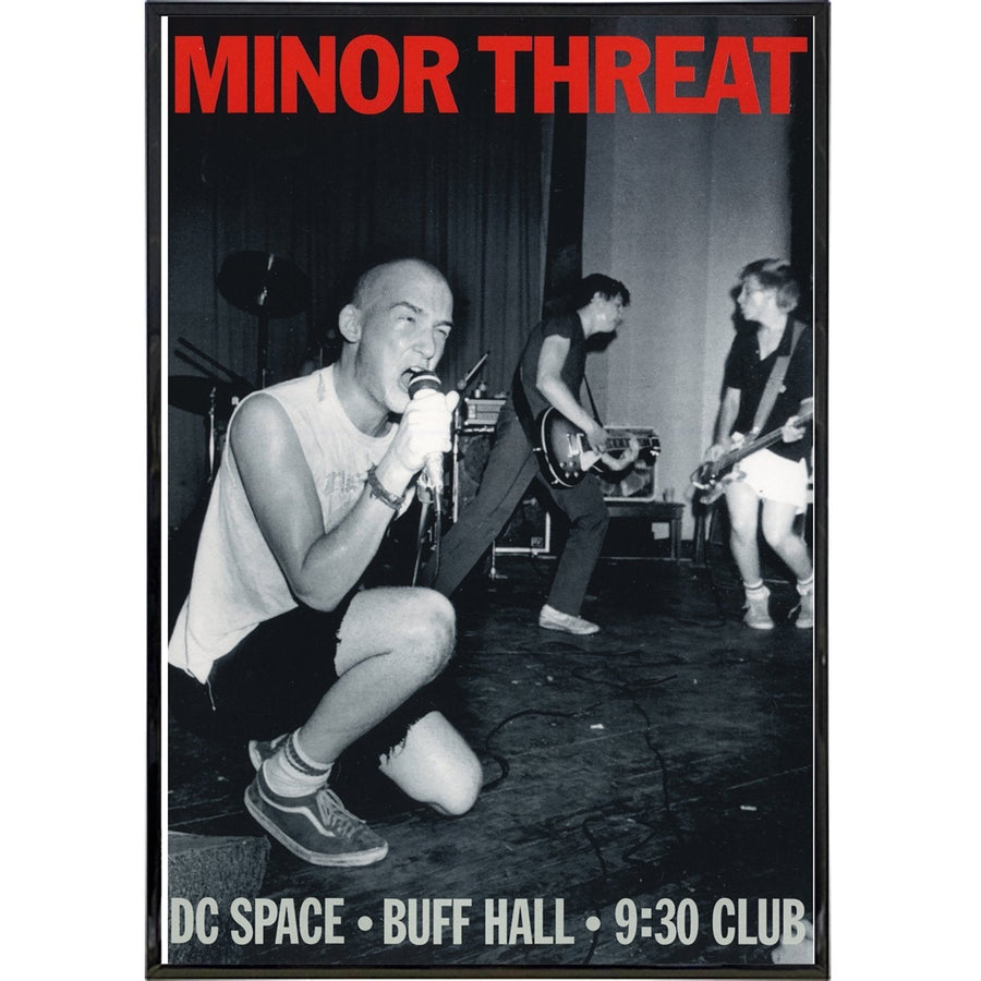 Minor Threat Tour Poster Print Print The Original Underground 