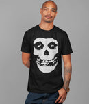 Misfits Large Skull Jumbo Print T-shirt