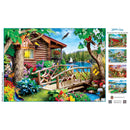 Memory Lane - Cabin Crossing 300 Piece EZ Grip Jigsaw Puzzle