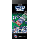 Tennessee Titans 100 Piece Poker Chips