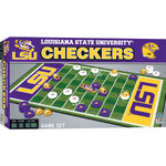 LSU Tigers Checkers Board Game