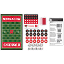 Nebraska Cornhuskers Checkers Board Game