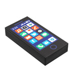 Mobile Phone - B3 Customs® Printed 1x2 Tile B3 Customs Black 