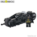 Batman & Batcycle Motorcycle Lego Minifigures Custom Toys