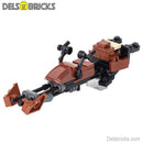 Speeder Bike Star Wars Lego Minifigures Custom Toys