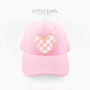 Plaid Chenille Patches Hat
