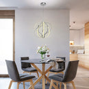 Modern Dimmable Warm White LED Chandelier