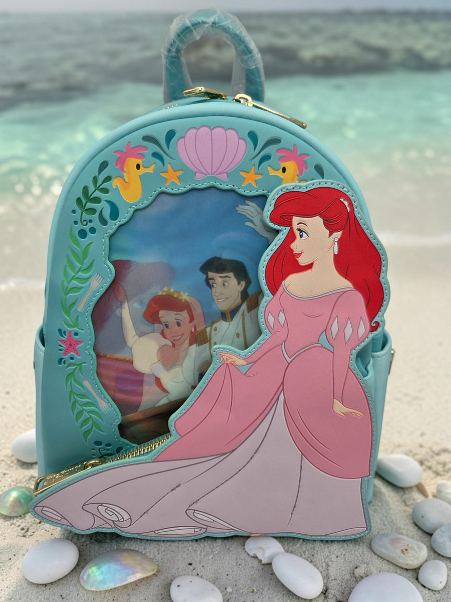 Disney Loungefly The Little Mermaid Character Mini Backpack