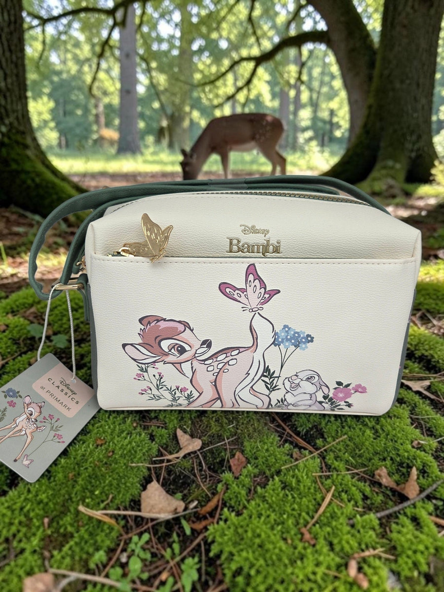 Disney Bambi Character Print Crossbody Shoulder Bag
