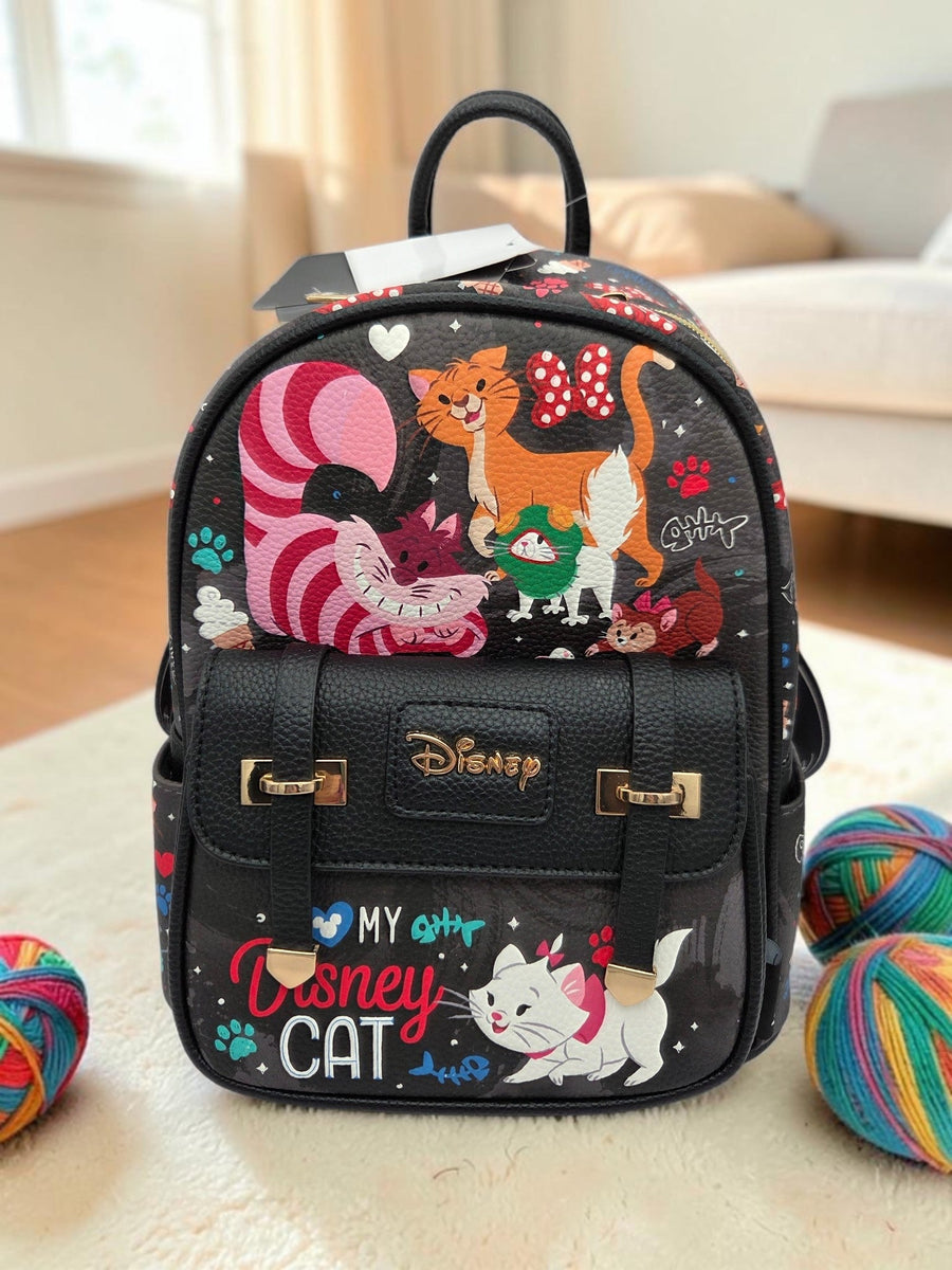 Disney Cat Themed Mini Backpack Accessory